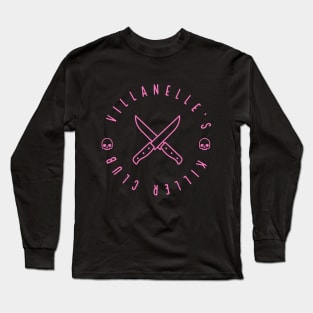 Villanelle's Killer Club (Pink) Long Sleeve T-Shirt